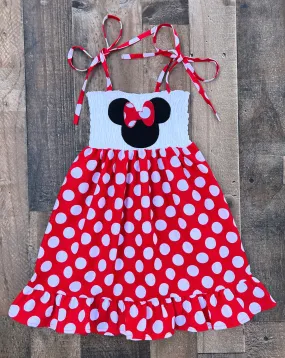 Minnie Mouse Polka Dot Dress