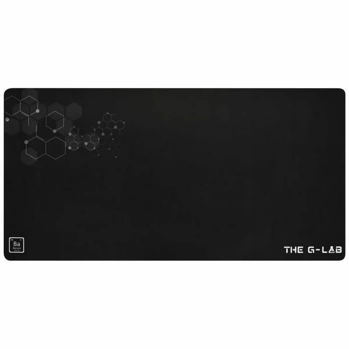 Mouse Mat The G-Lab PAD-BARIUM 90 x 45 cm Gaming Black