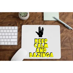 Mousepad - Keep Calm & Bazinga