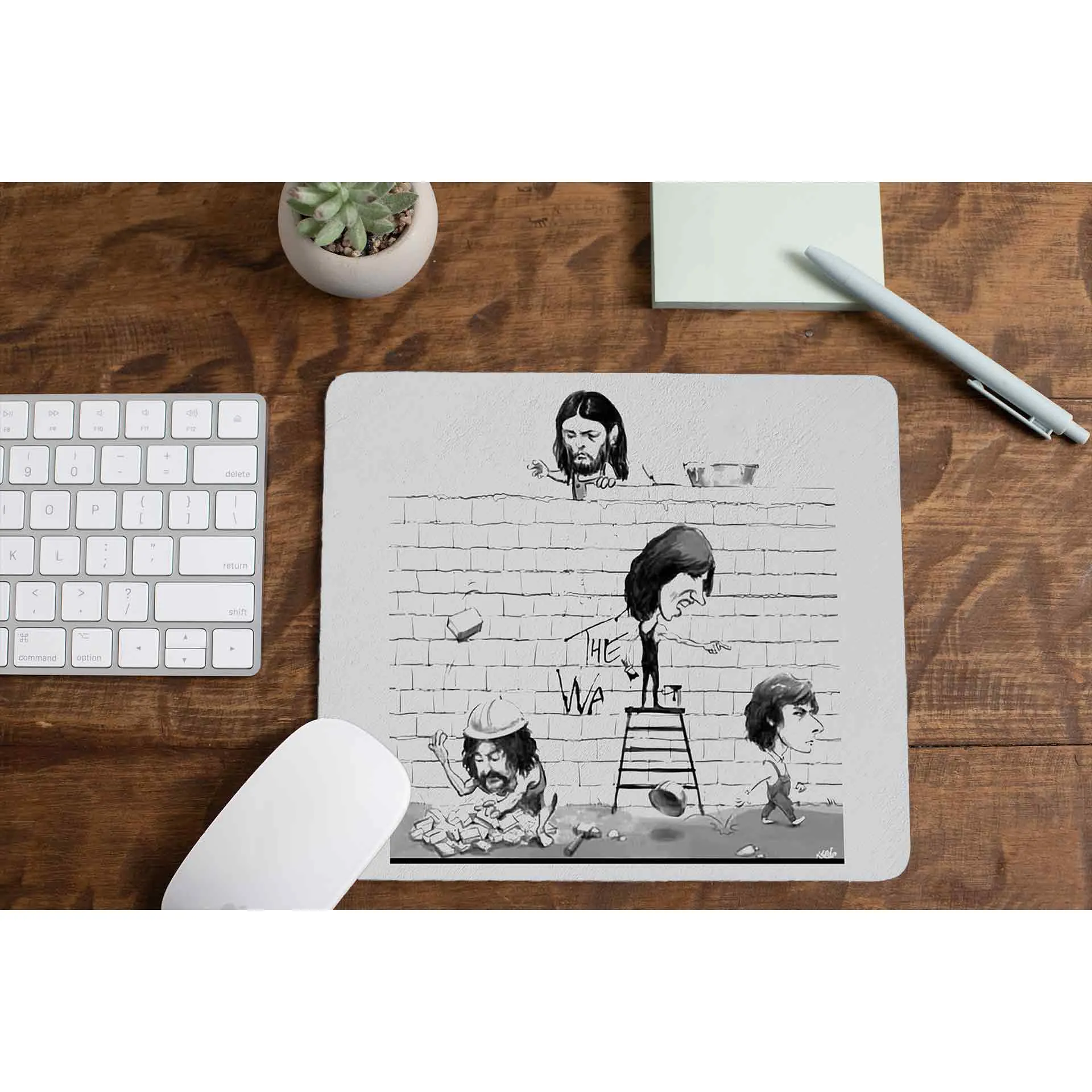 Mousepad - The Wall Cartoon