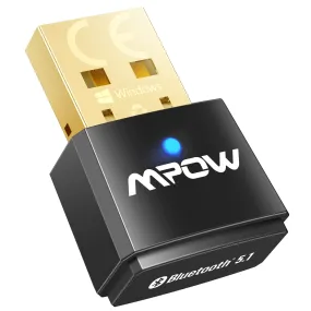 Mpow BH519A Bluetooth 5.1 USB Adapter for PC