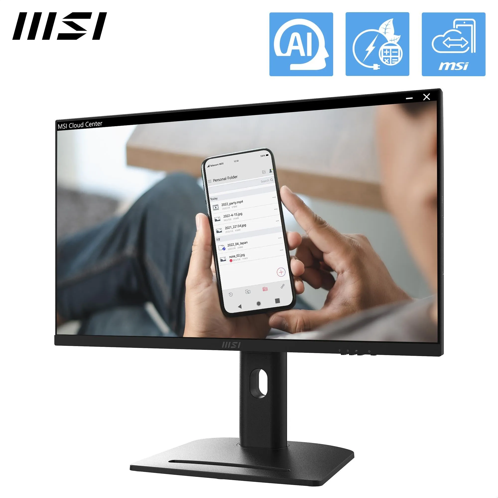 MSI Modern AM273QP AI 1UM-013AU 27" WQHD All-in-One PC (Intel Core Ultra 7)[3TB]