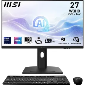 MSI Modern AM273QP AI 1UM-013AU 27" WQHD All-in-One PC (Intel Core Ultra 7)[3TB]