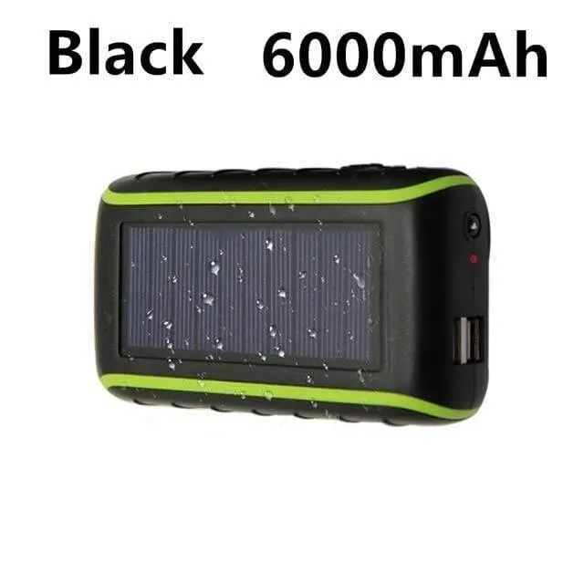 Multifunctional Hand Crank Solar Power Bank