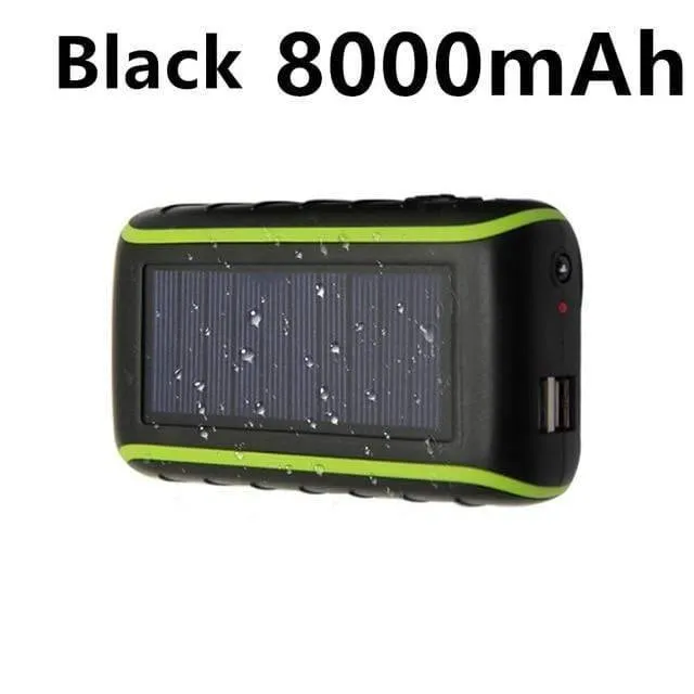 Multifunctional Hand Crank Solar Power Bank