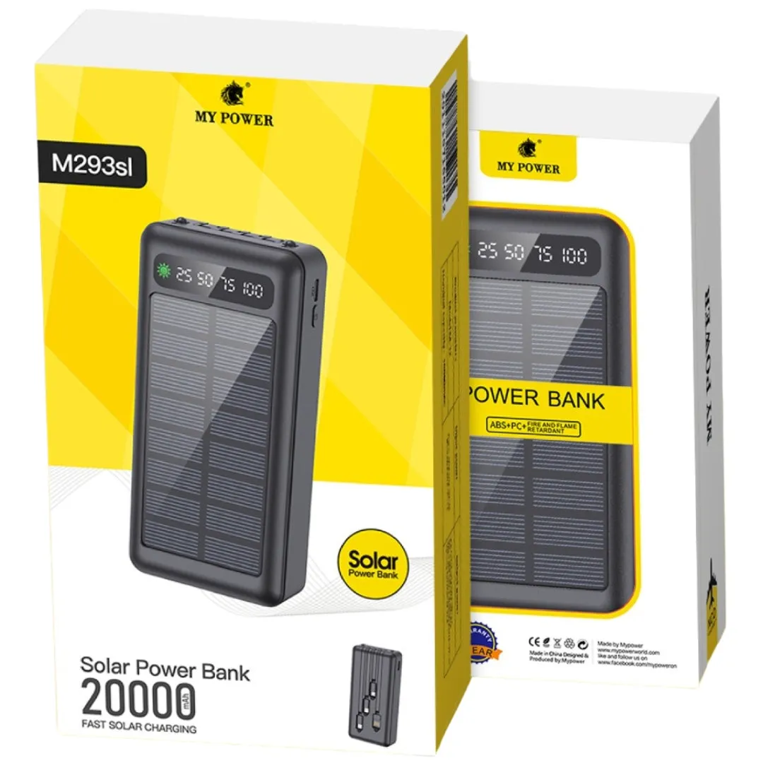 My Power M293sl  Solar Powerbank