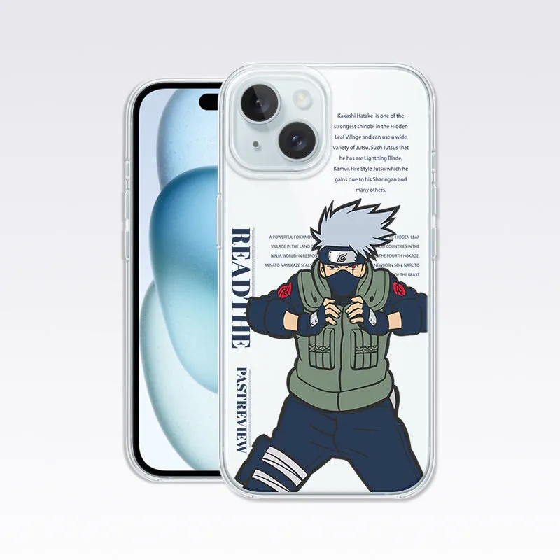 Naruto Kakashi Hatake Anime Clear Silicon Cover