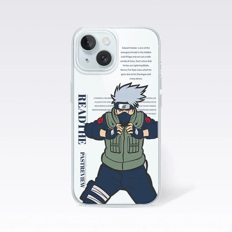 Naruto Kakashi Hatake Anime Clear Silicon Cover