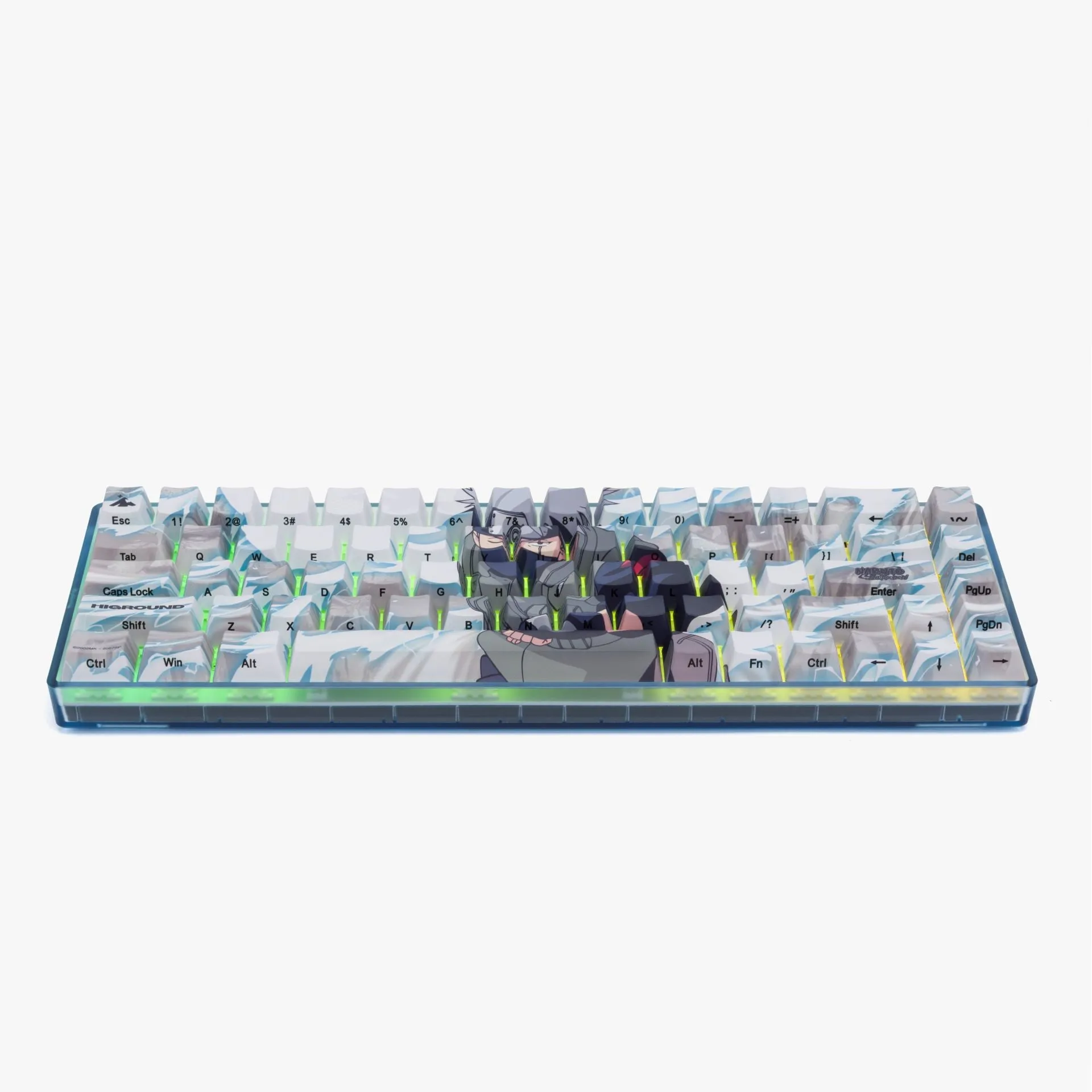 Naruto x HG Basecamp 65HE Keyboard - Kakashi