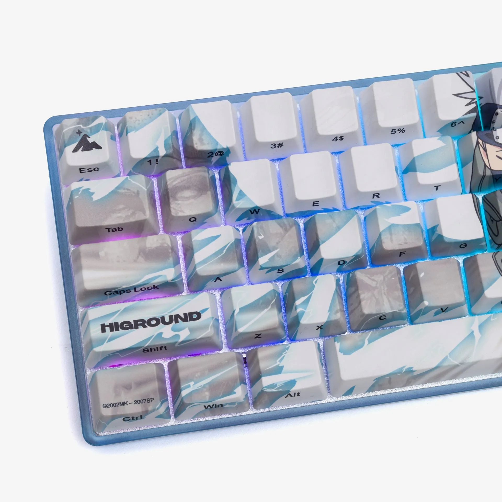 Naruto x HG Basecamp 65HE Keyboard - Kakashi