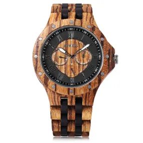 New Fashion Wooden Men Watch Luxury Brand Bewell Quartz Watches Casual Sport Business Wirstwatch Relogio Masculino Best Gift