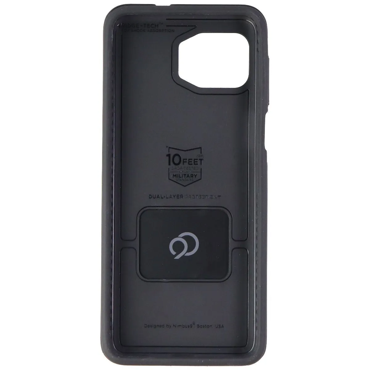 Nimbus9 Cirrus 2 Series Protective Case for Motorola One 5G - Black