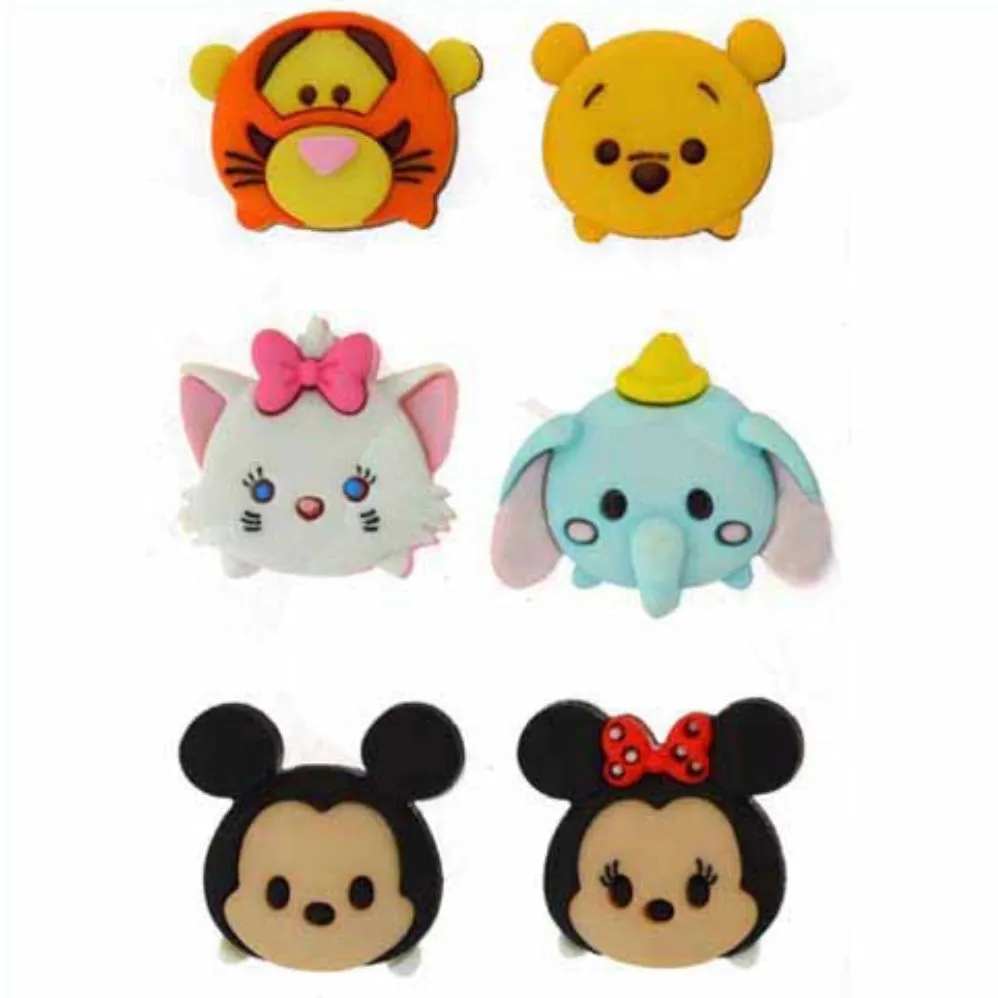 Novelty Buttons - Tsum Tsum