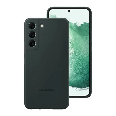 Official Samsung Silicone Cover Dark Green