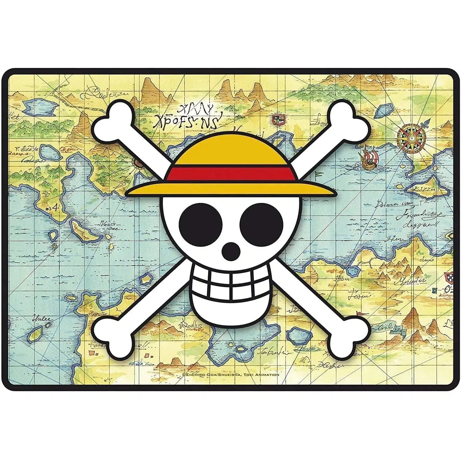 One Piece - The Straw Hats Jolly Roger Gaming Mouse Pad - ABYstyle