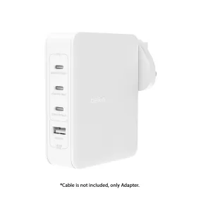 [ONLINE EXCLUSIVE] BELKIN BoostCharge Pro 140W 4-Port GaN PD  Fast Charging Wall Charge