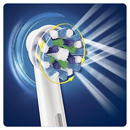 Oral-B CrossAction Toothbrush Heads Pack of 4