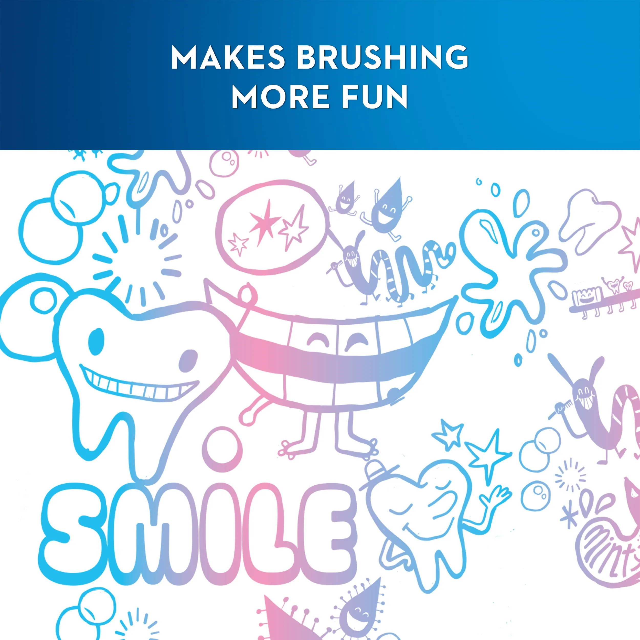 Oral-B Kids Electric Toothbrush with Sensitive Brush Head and Timer