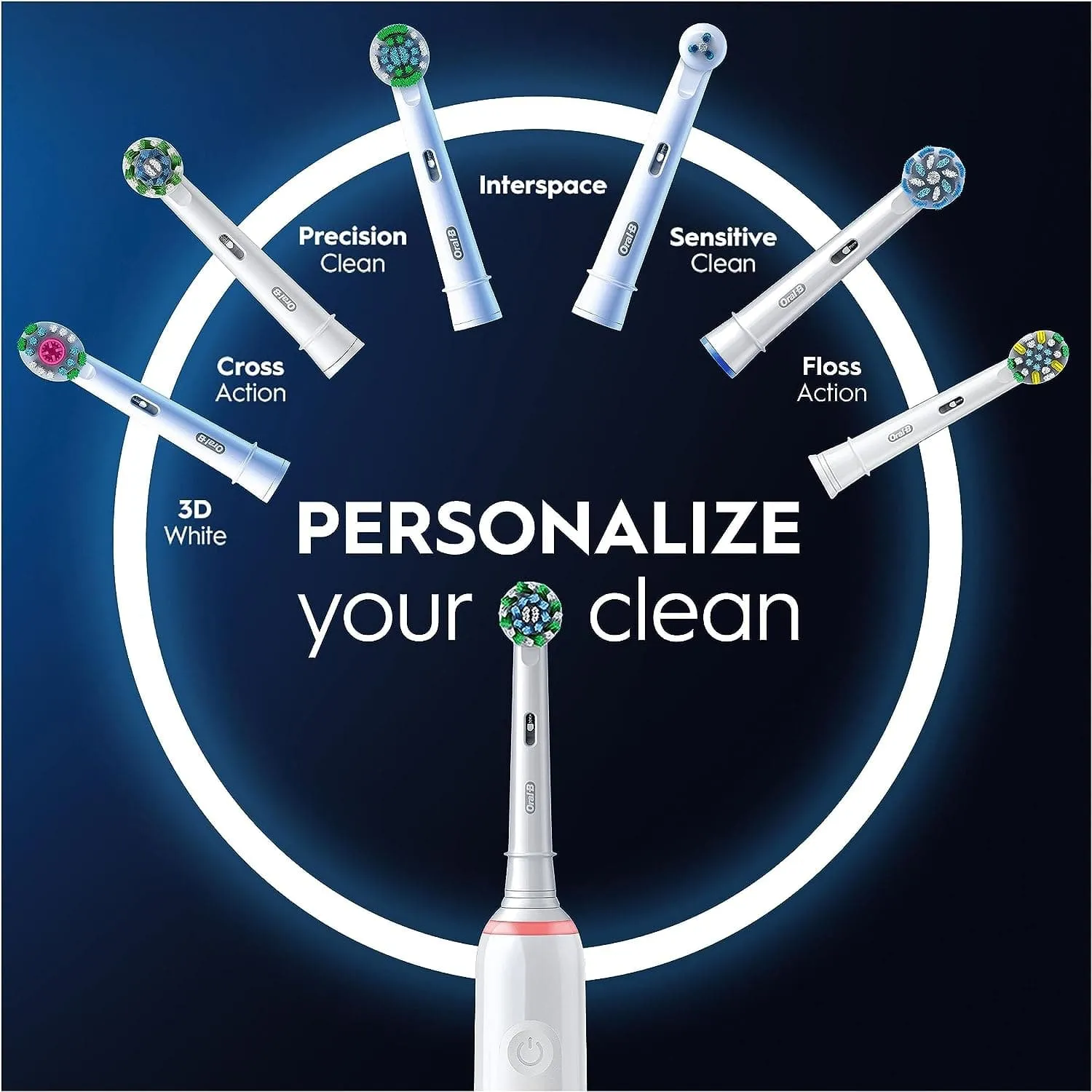 Oral-B Pro 3 Electric Toothbrushes For Adults, Gifts For Women / Men, 1 Cross Action Toothbrush Head, 3 Modes, Oral B Electric Toothbrush With Pressure Sensor, 2 Pin UK Plug, 3000, White