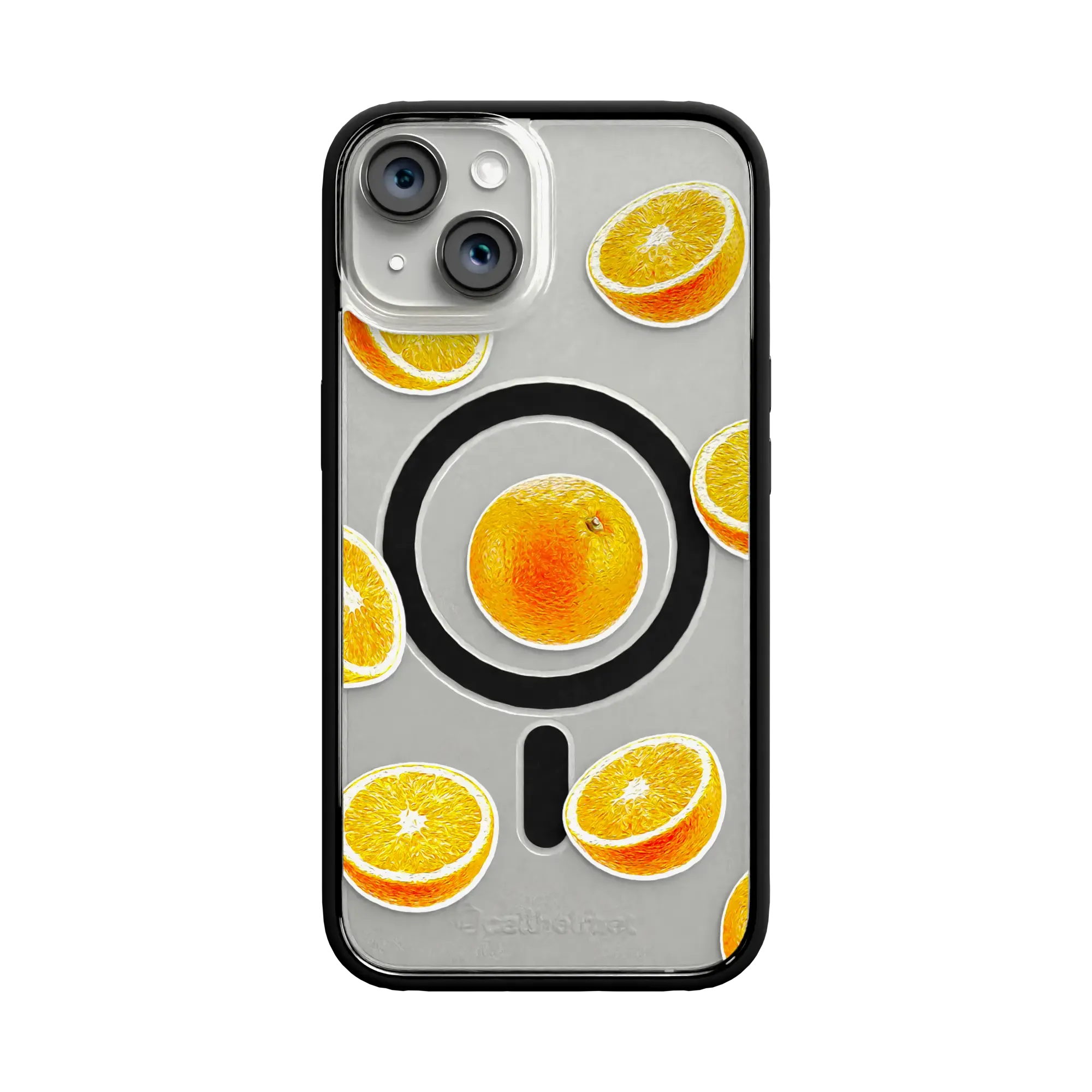 Orange Zest | Protective MagSafe Case | Fruits Collection for Apple iPhone 13 Series