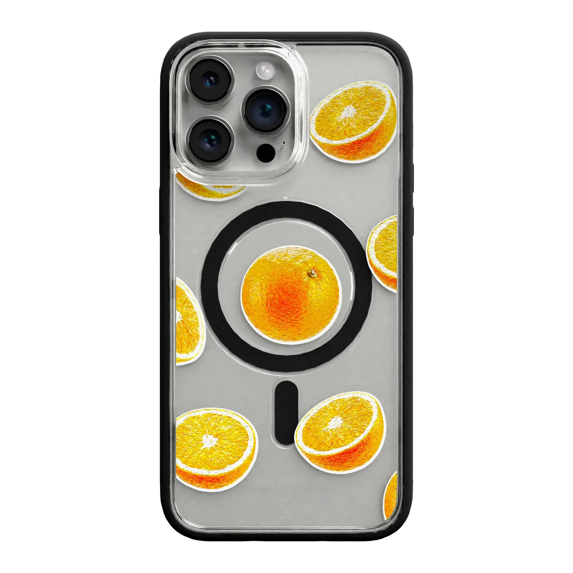 Orange Zest | Protective MagSafe Case | Fruits Collection for Apple iPhone 13 Series