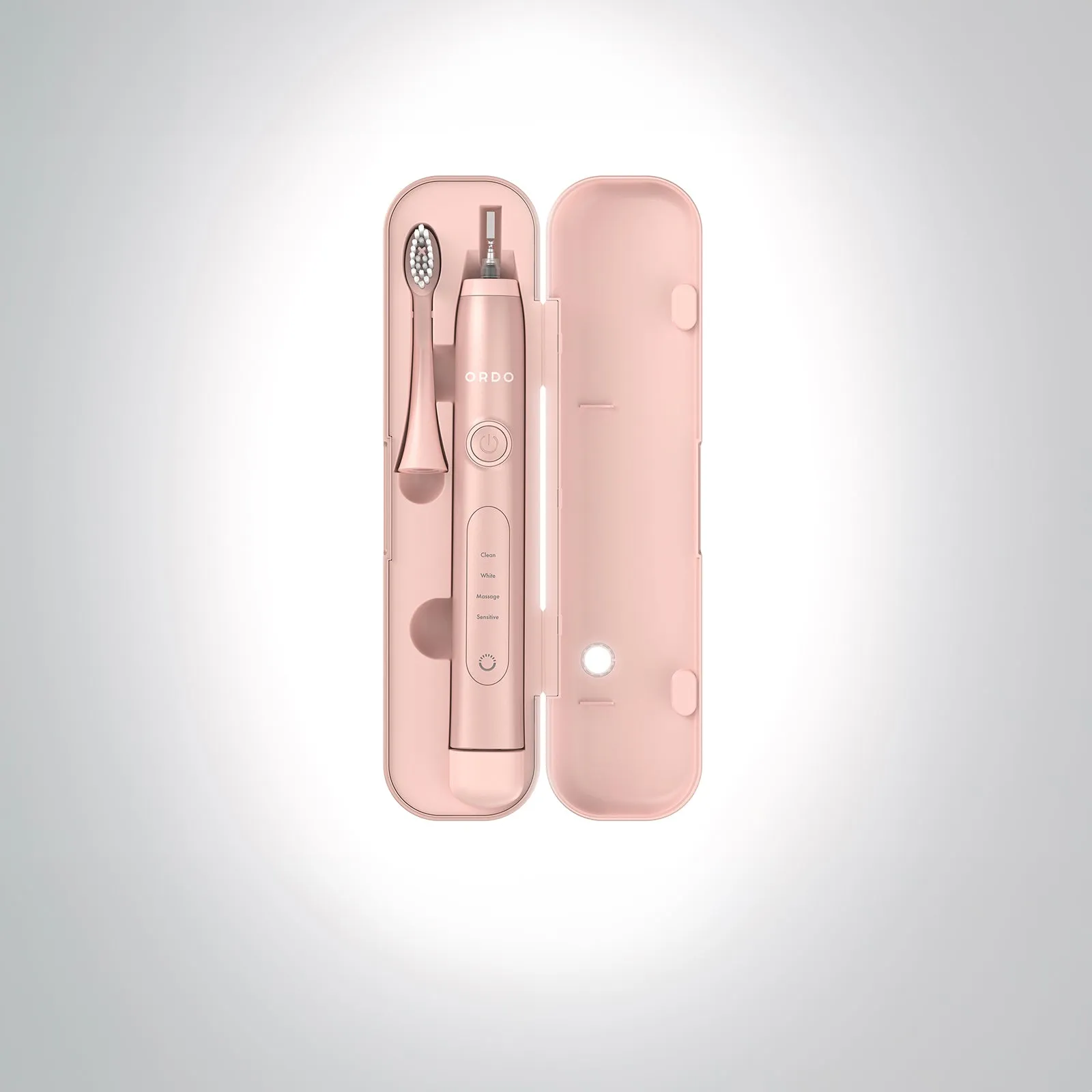 Ordo Sonic  Charging Travel Case - Rose Gold