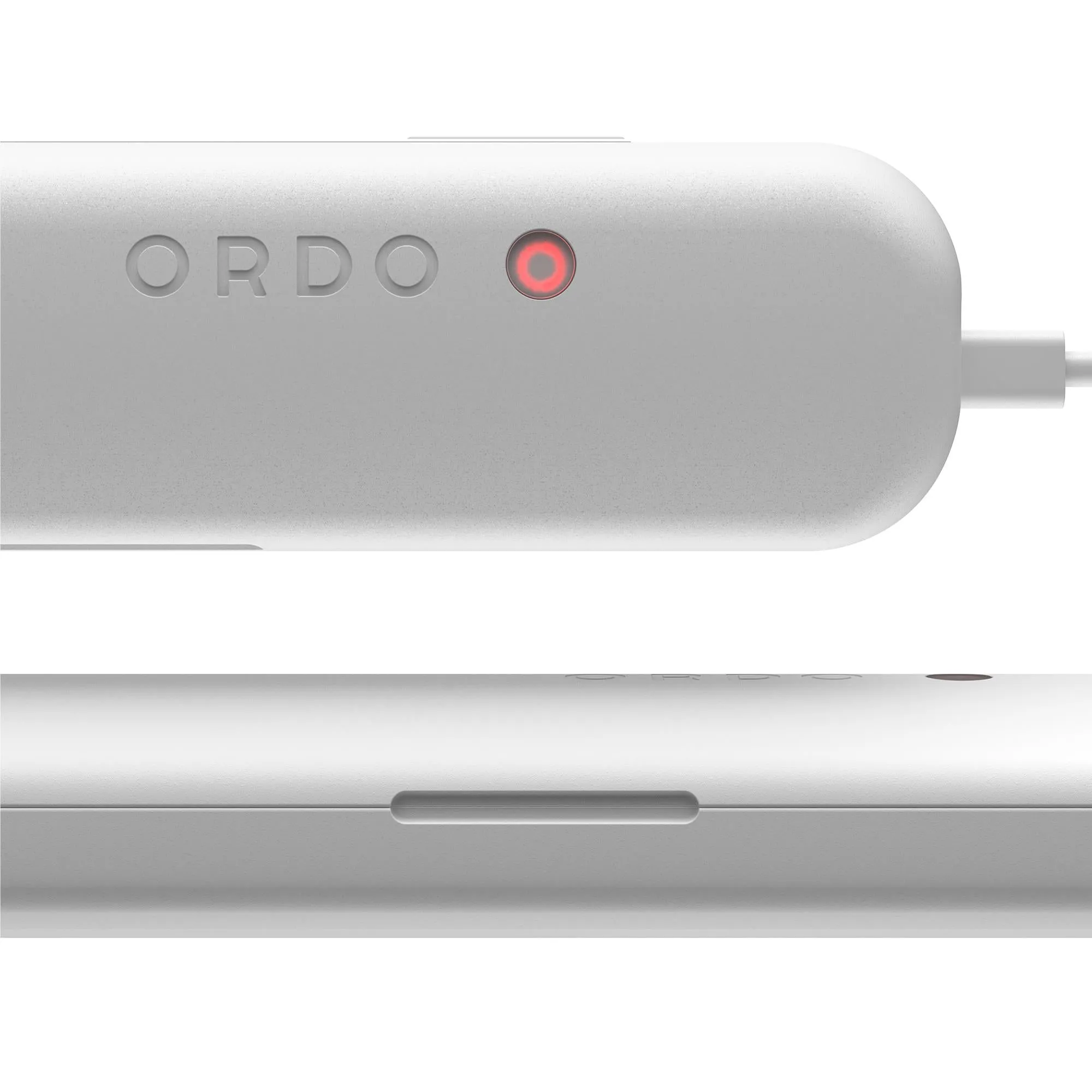 Ordo Sonic  Electric Toothbrush & Charging Travel Case Bundle (White Silver)