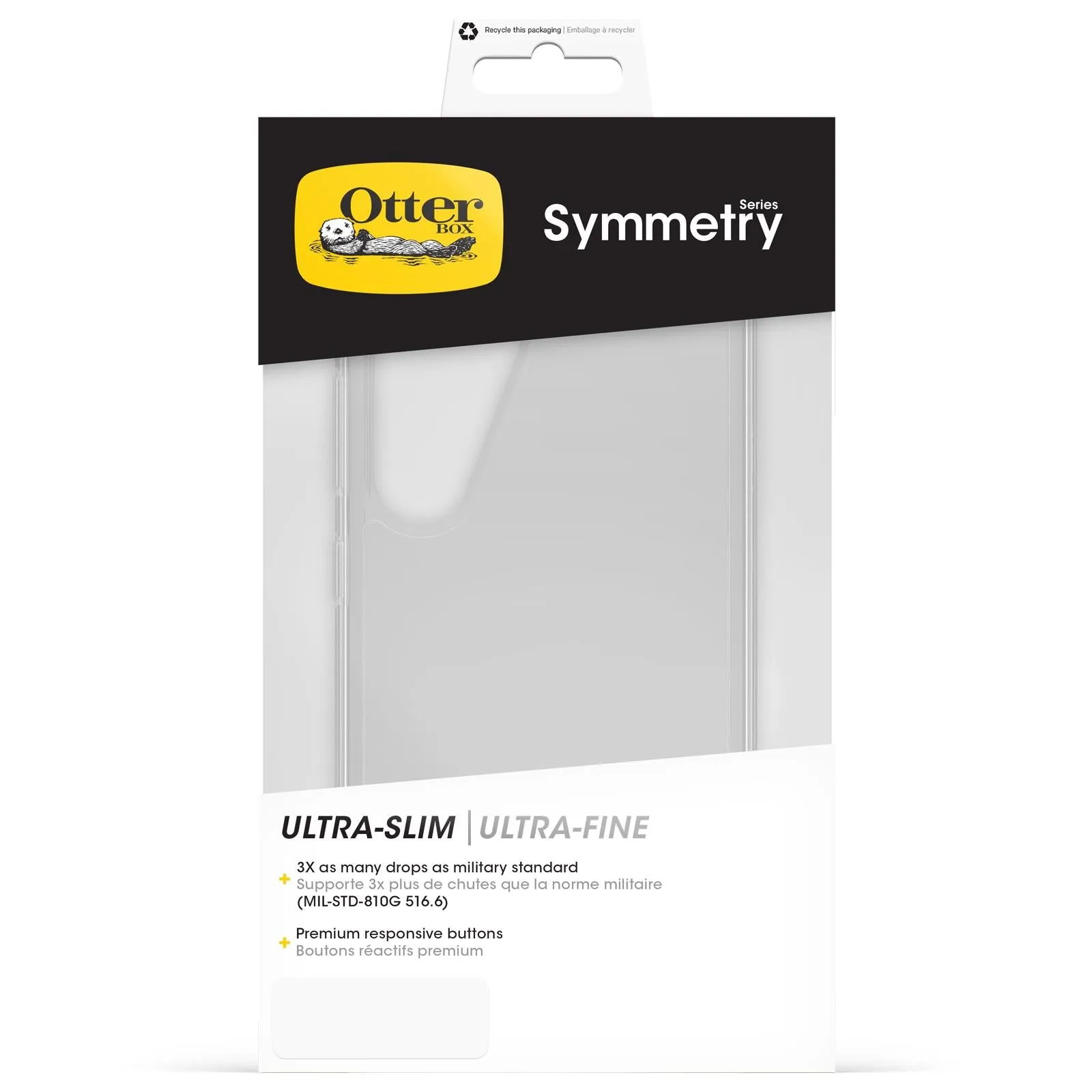 Otterbox Symmetry Case for Galaxy S24 (Clear)