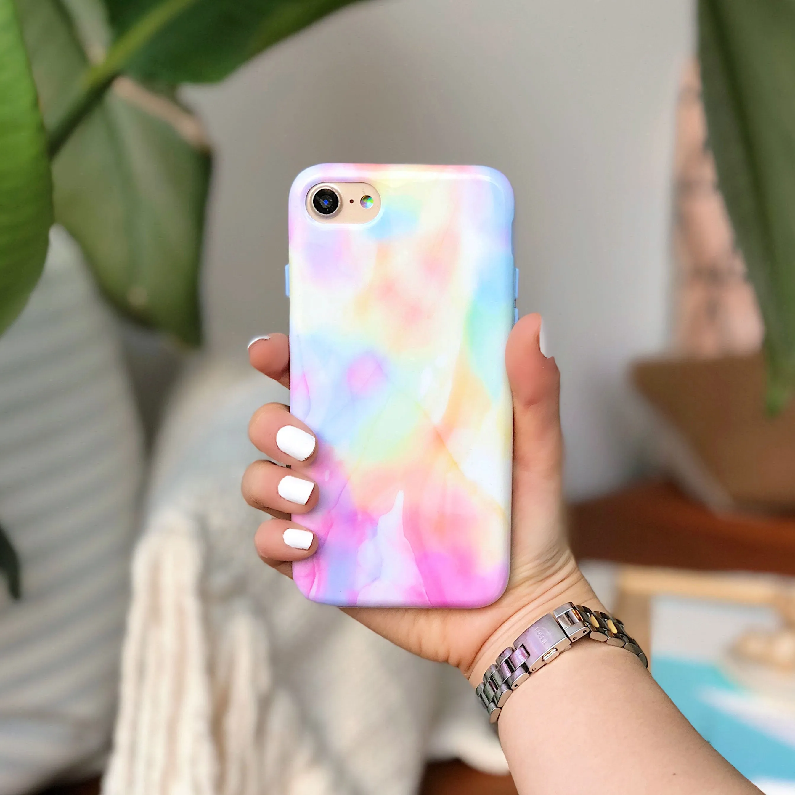 Pastel Tie Dye iPhone Case