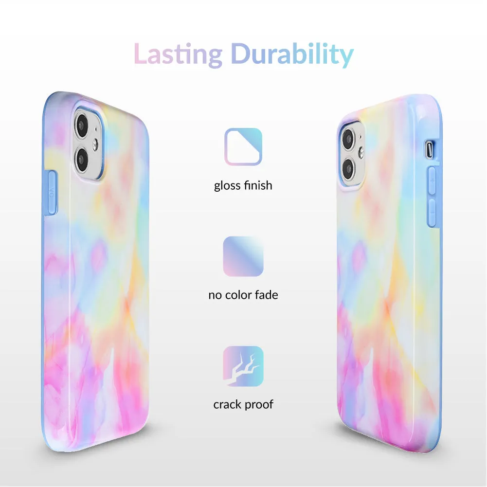 Pastel Tie Dye iPhone Case