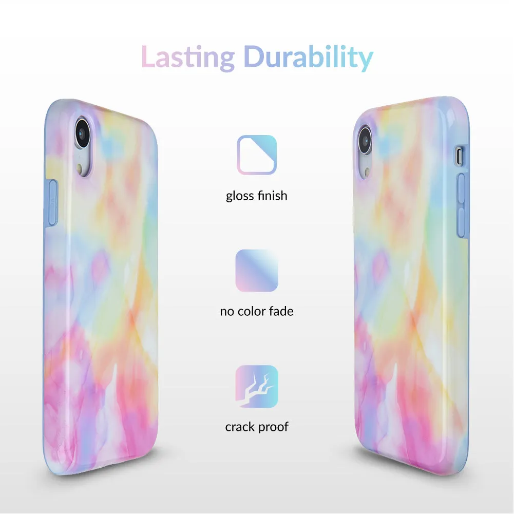 Pastel Tie Dye iPhone Case