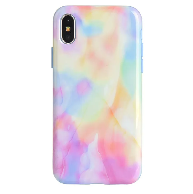 Pastel Tie Dye iPhone Case