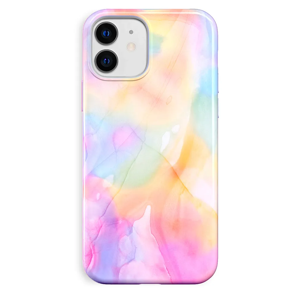 Pastel Tie Dye iPhone Case