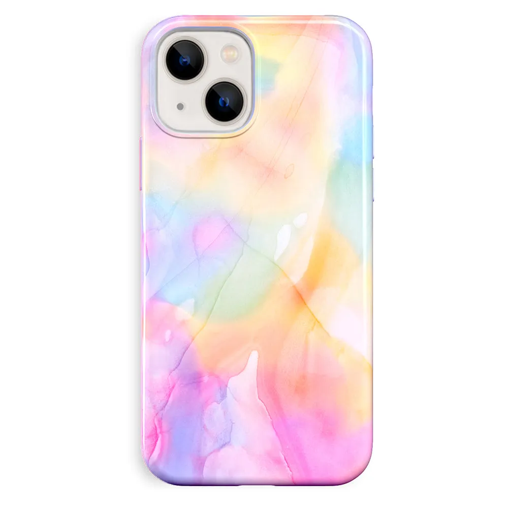 Pastel Tie Dye iPhone Case