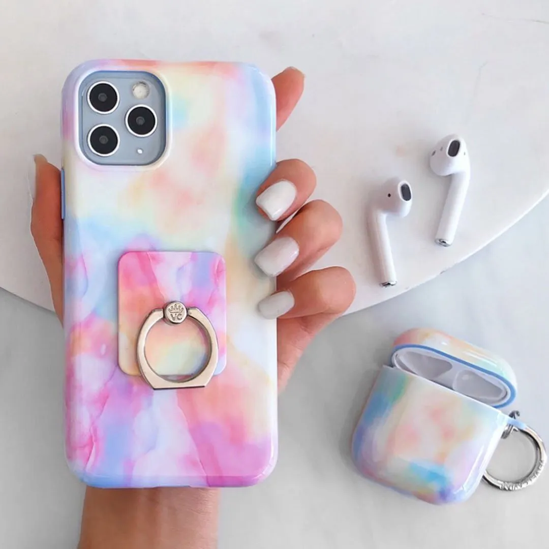 Pastel Tie Dye iPhone Case