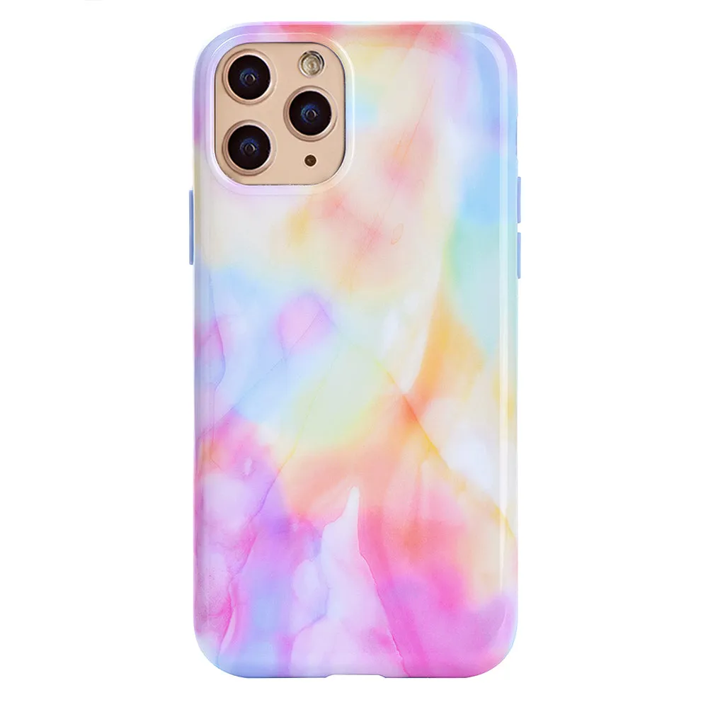 Pastel Tie Dye iPhone Case