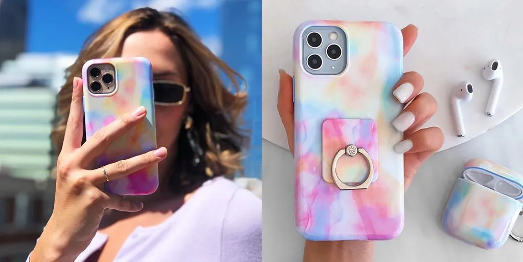 Pastel Tie Dye iPhone Case