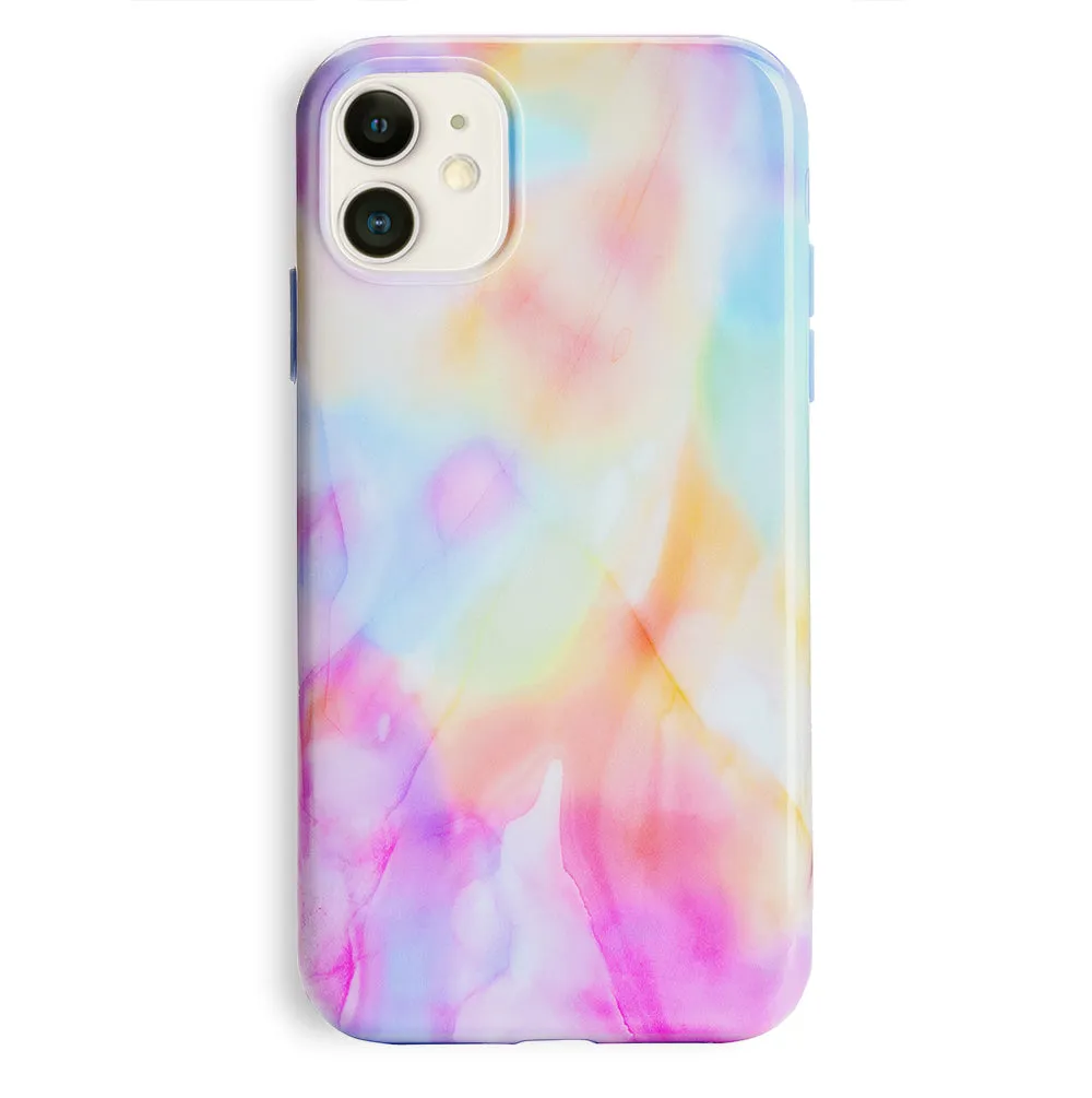 Pastel Tie Dye iPhone Case