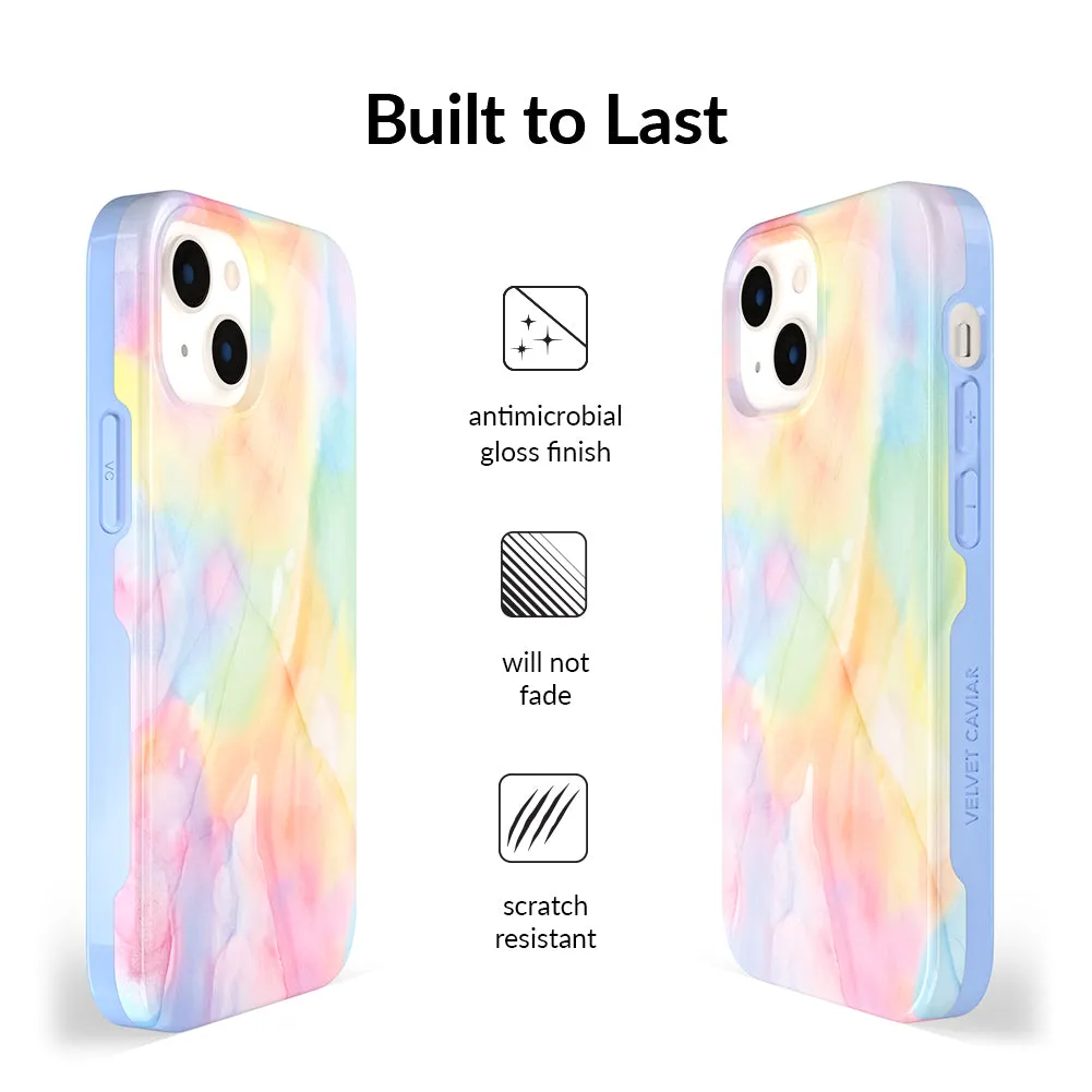 Pastel Tie Dye iPhone Case