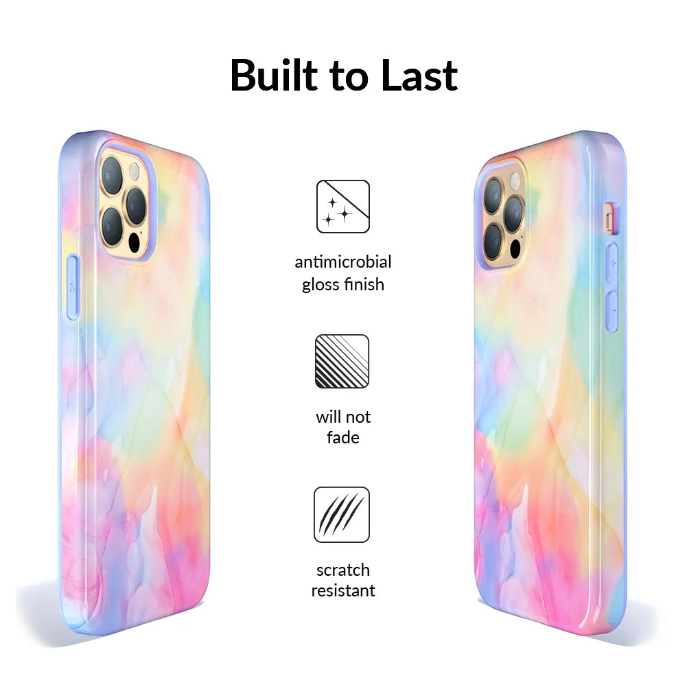 Pastel Tie Dye iPhone Case