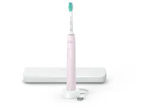 Philips 3100 Series Hx3673/11 Sonic Electric Toothbrush With Case - Pink