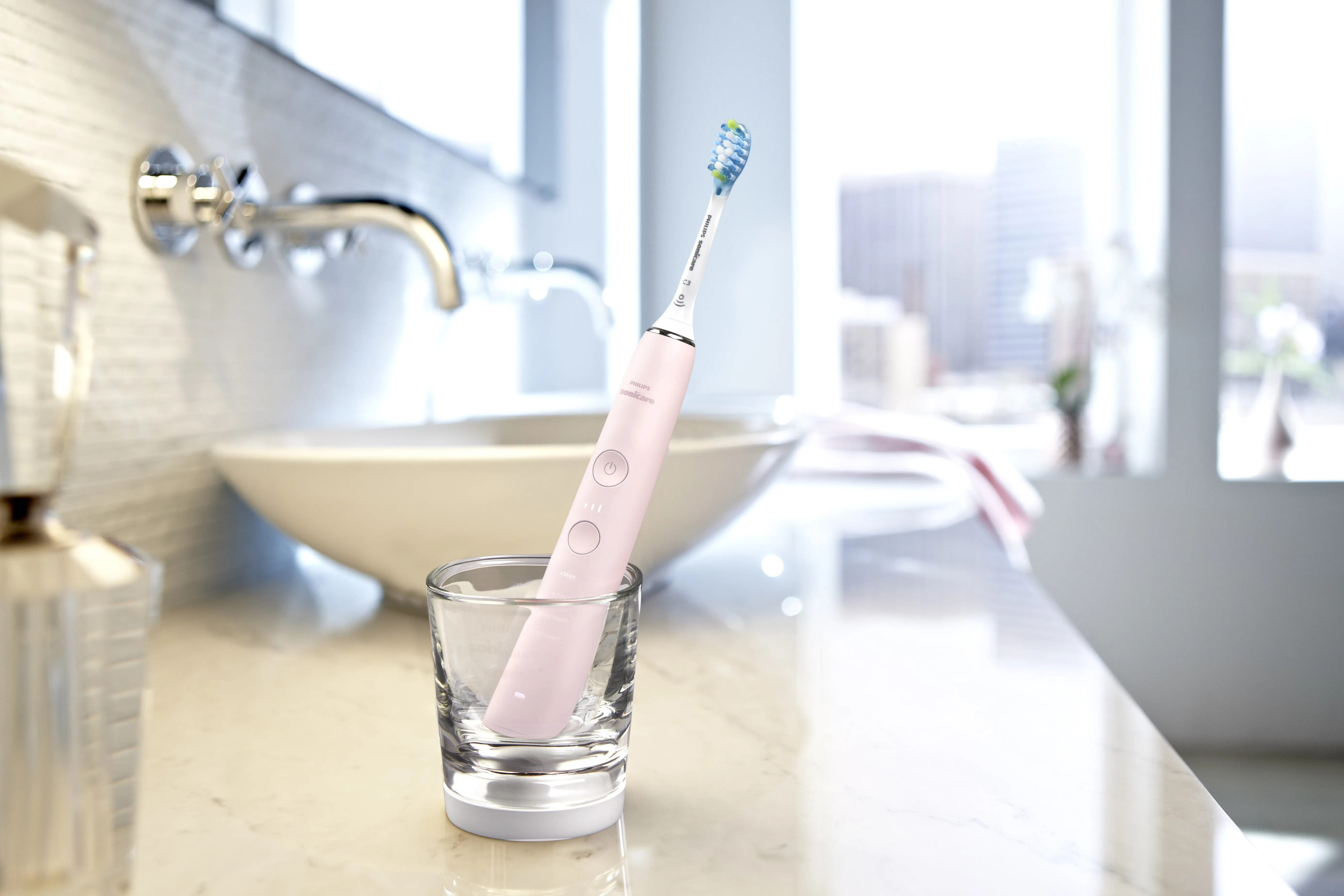 Philips Diamondclean 9000 Hx9911/29 Electric Toothbrush Adult Sonic Toothbrush Pink