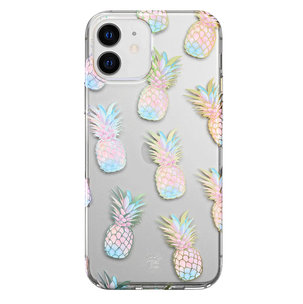 Pineapple Holo iPhone Case