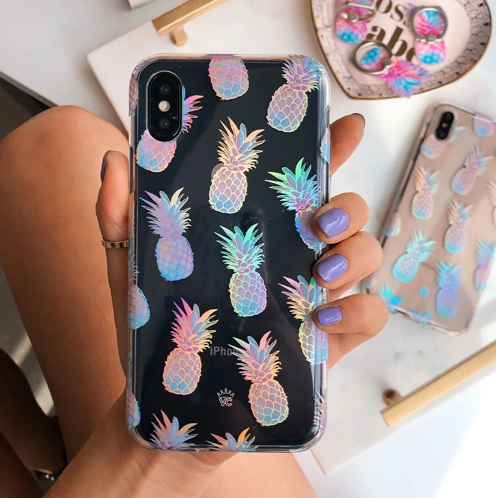 Pineapple Holo iPhone Case