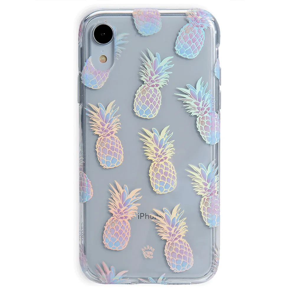 Pineapple Holo iPhone Case