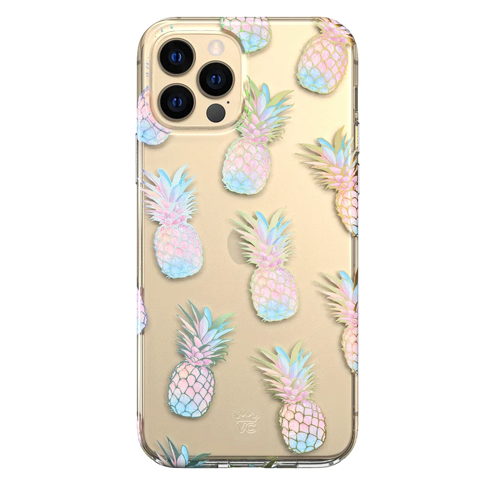 Pineapple Holo iPhone Case