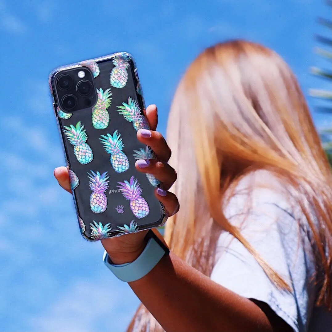 Pineapple Holo iPhone Case