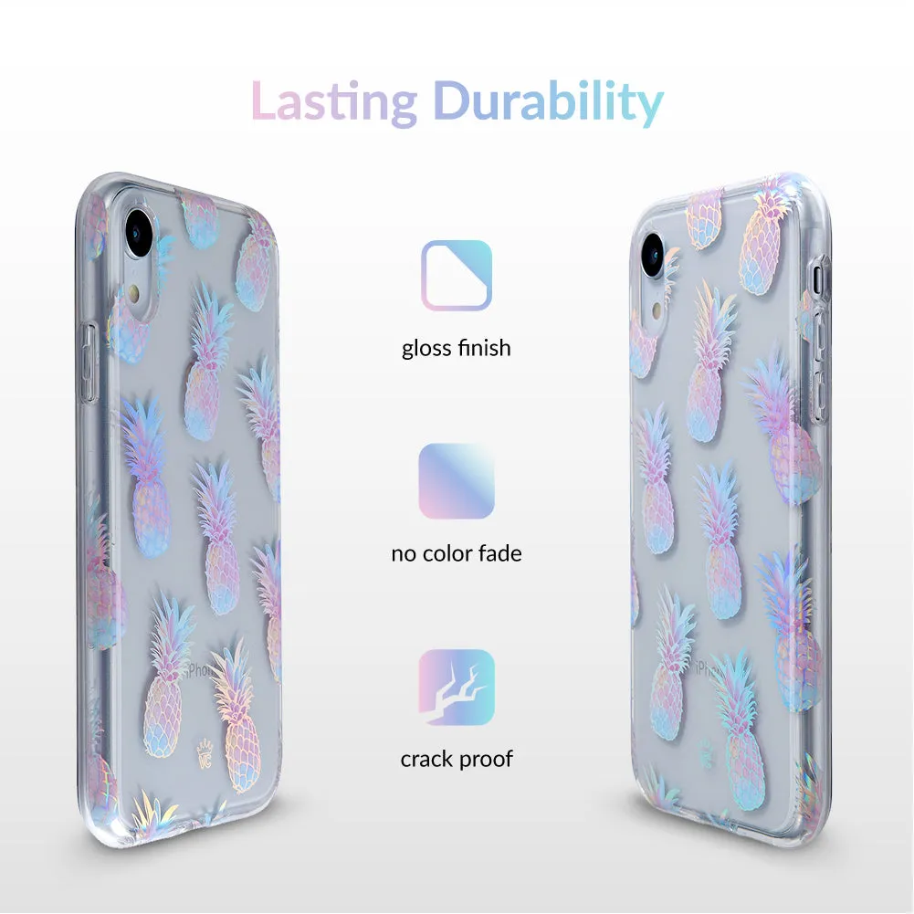 Pineapple Holo iPhone Case