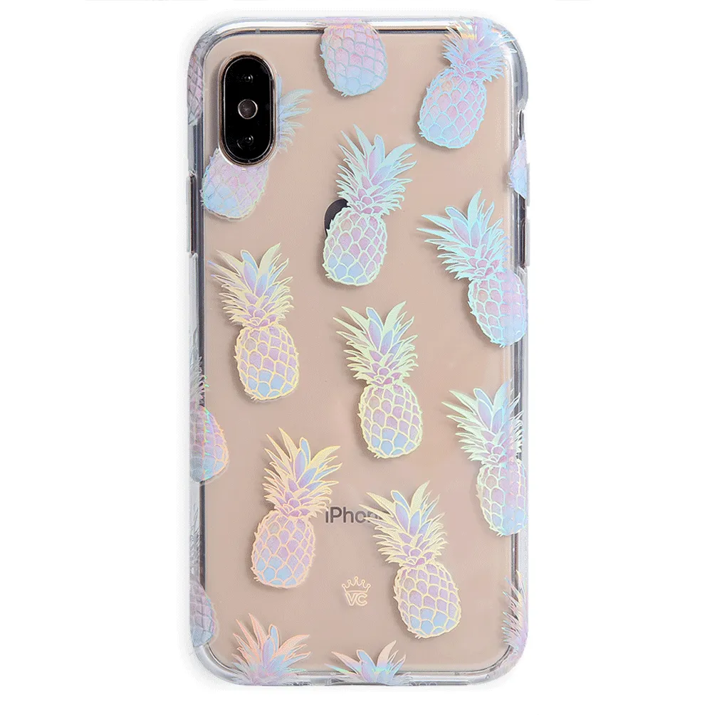 Pineapple Holo iPhone Case