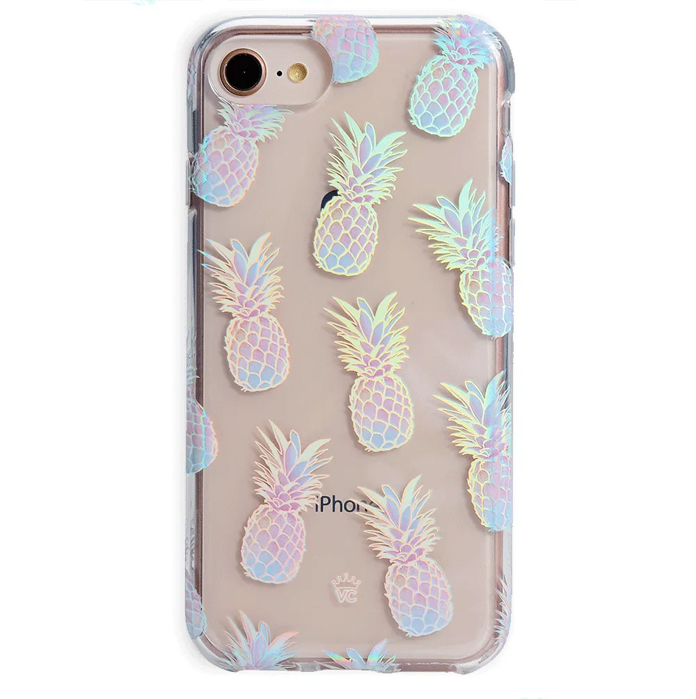 Pineapple Holo iPhone Case